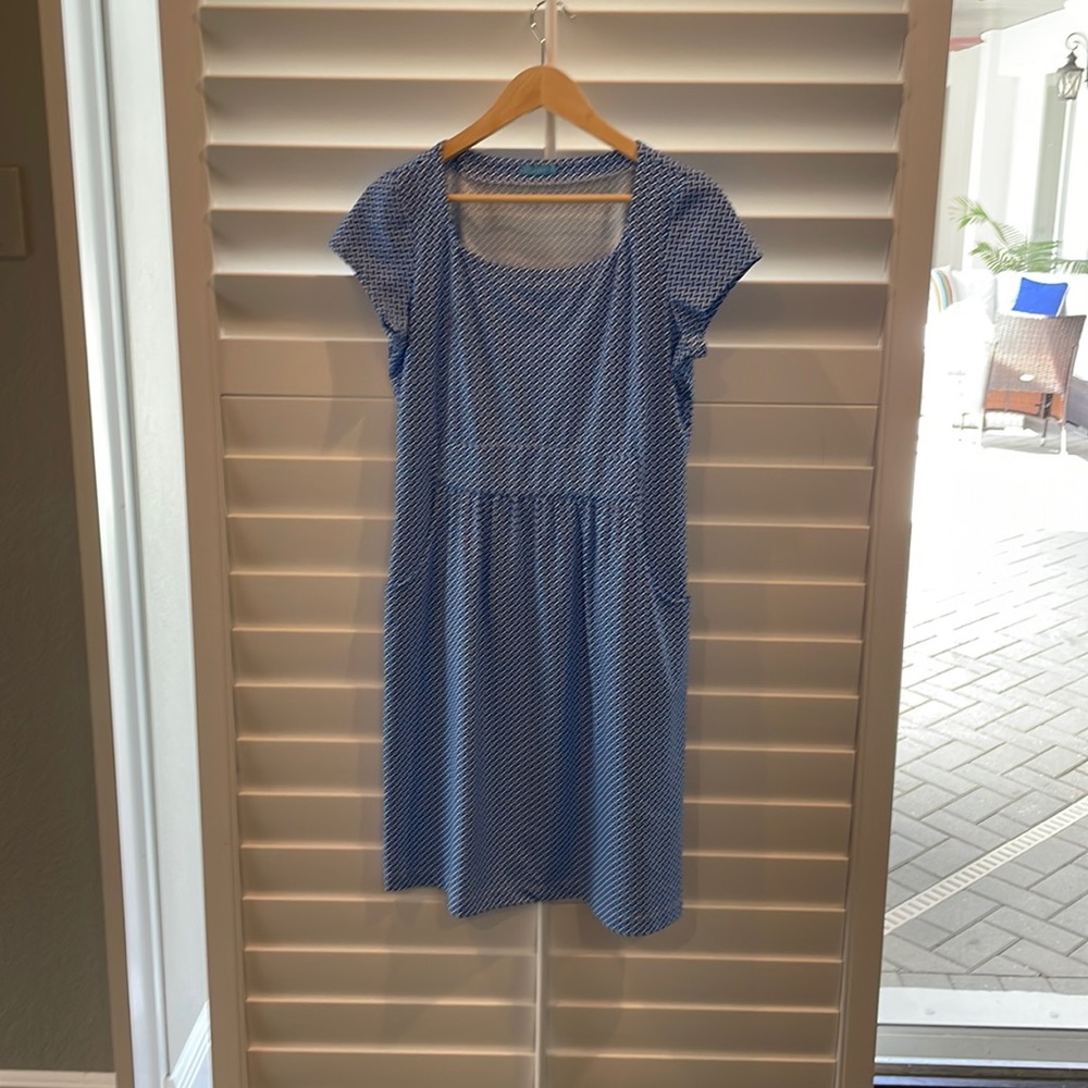 Medium Blue/White J. McLaughlin dress